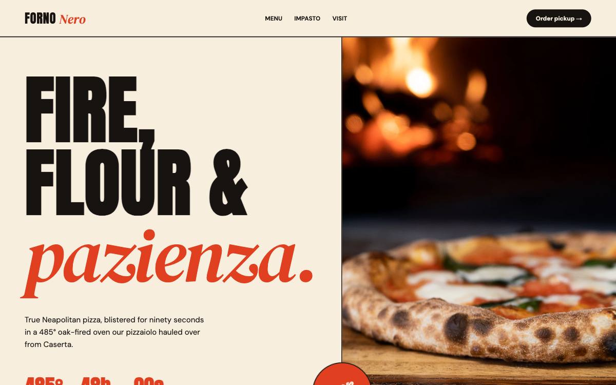 Forno Nero – svetainės dizaino pavyzdys