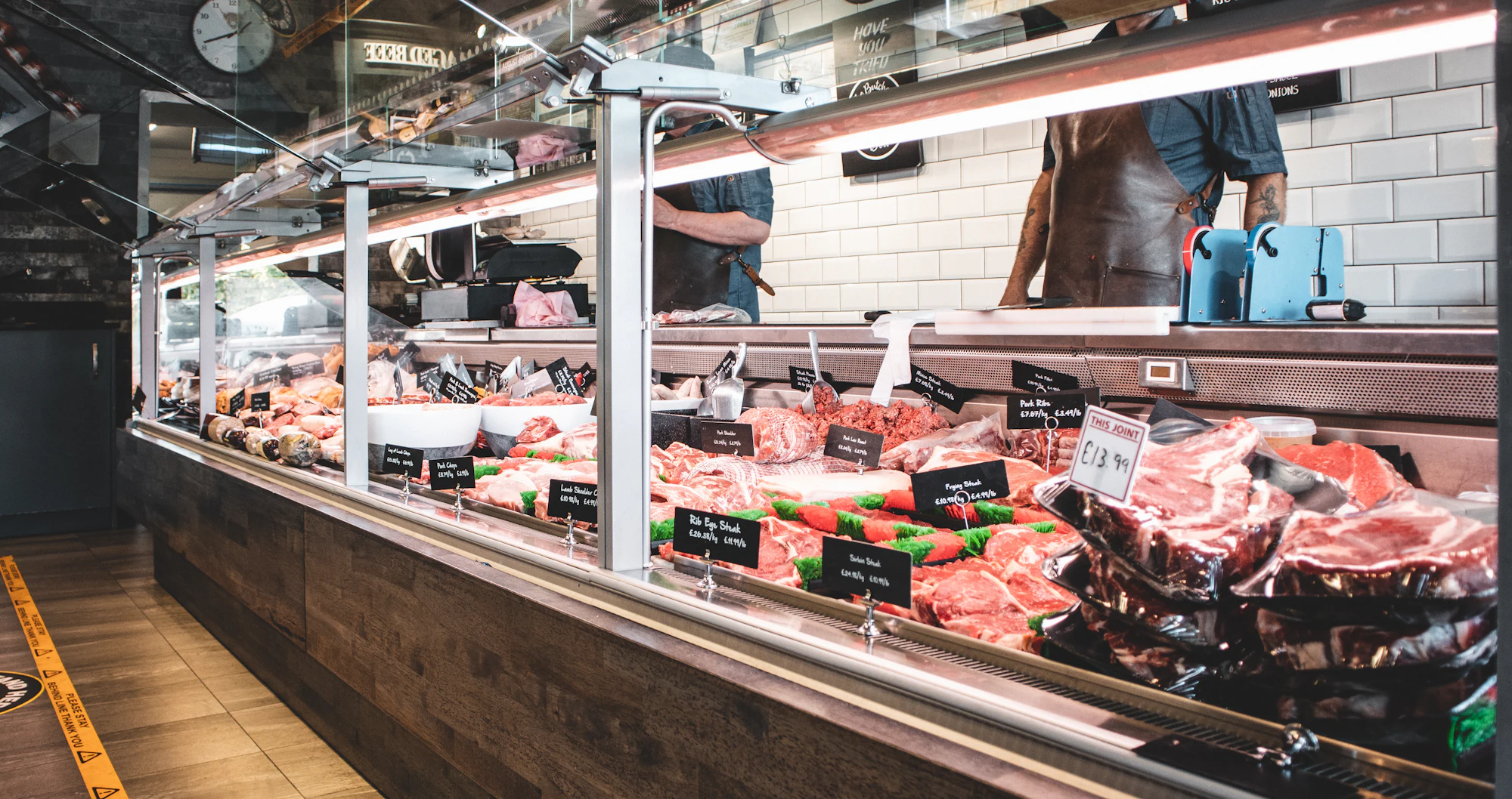 Meat counter