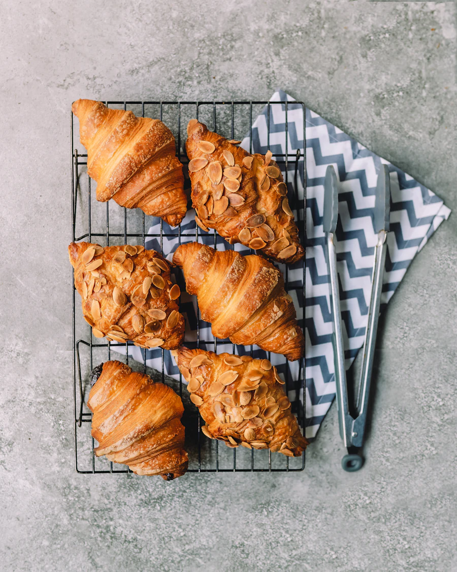 Almond croissants