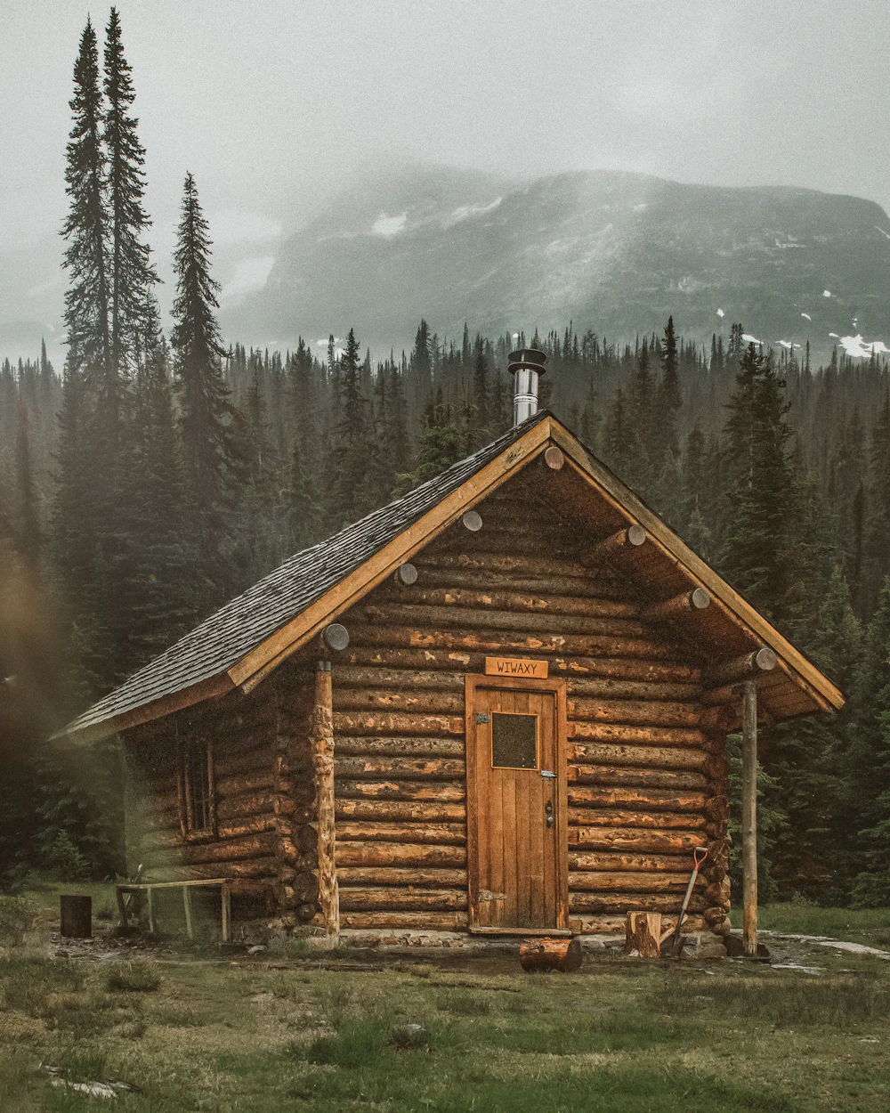 Wooden cabin