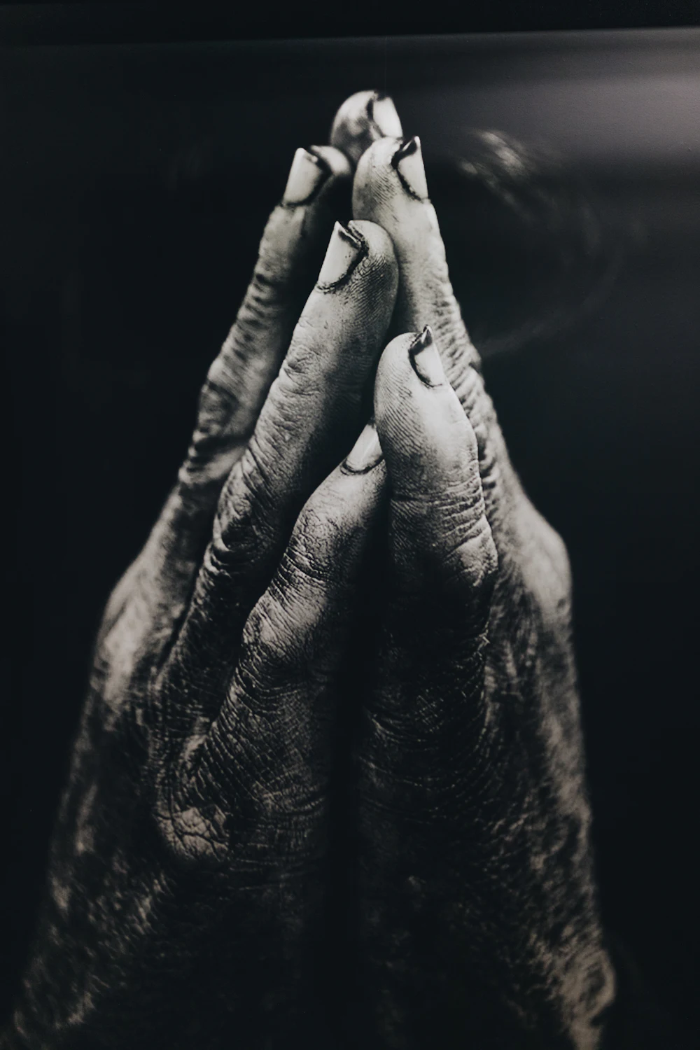 Hands in prayer