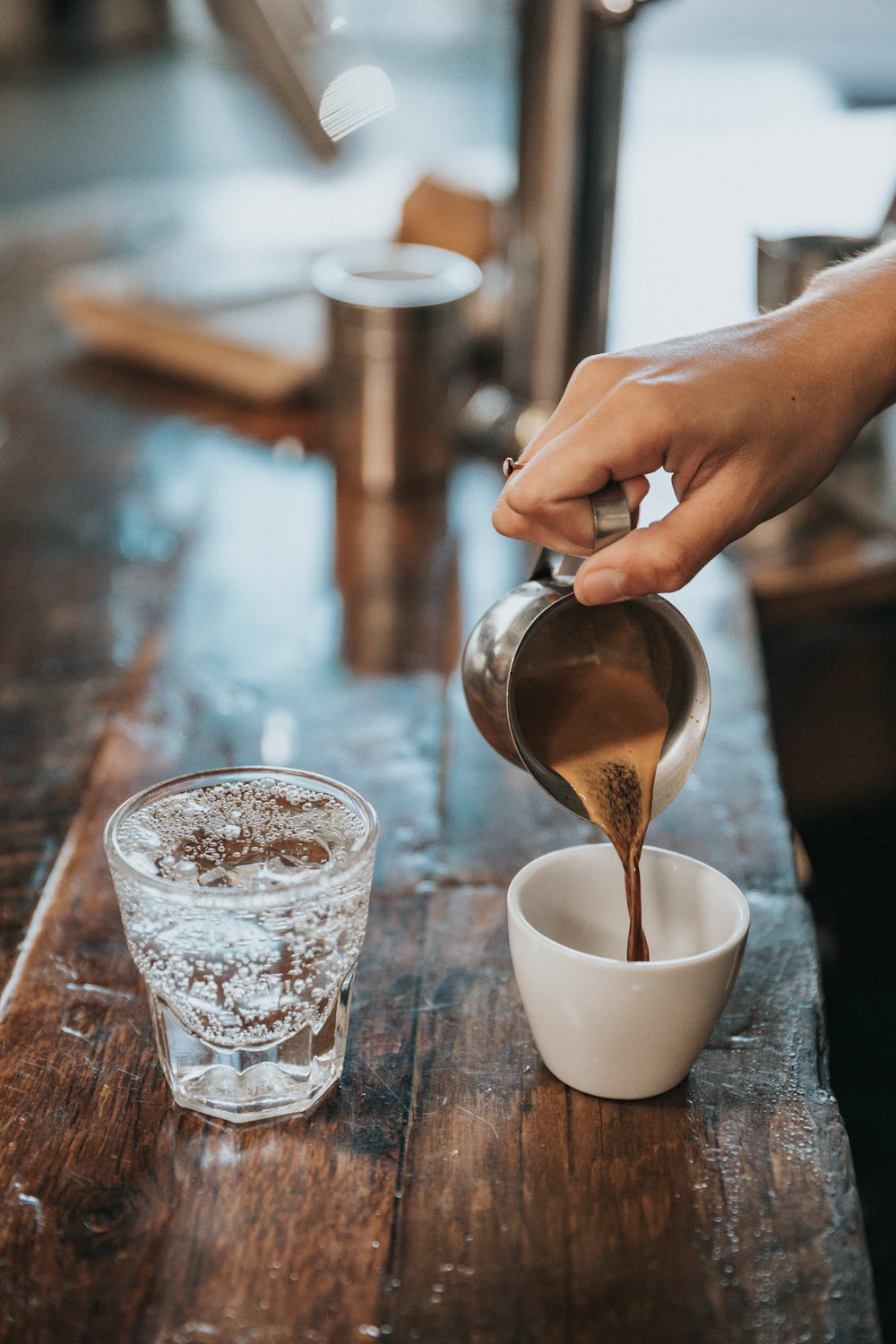 Pour over coffee