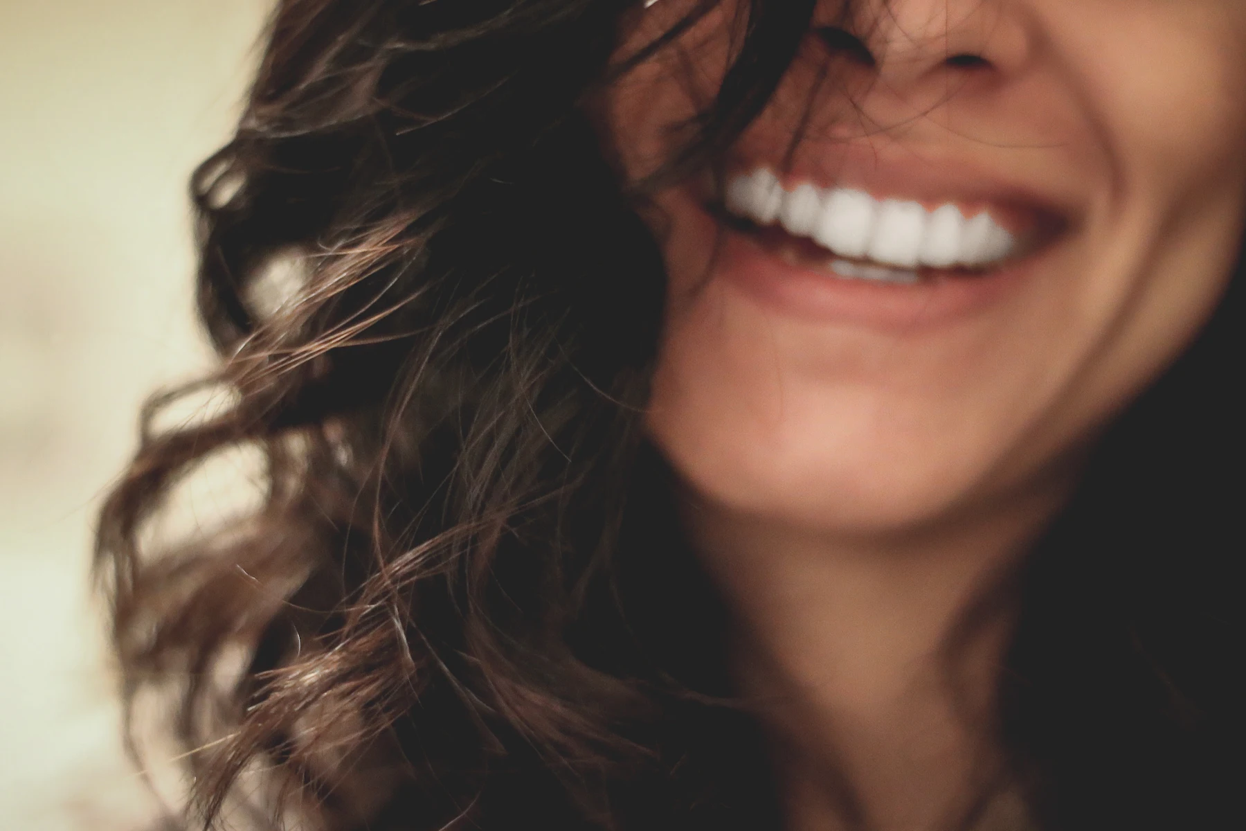 Smiling patient