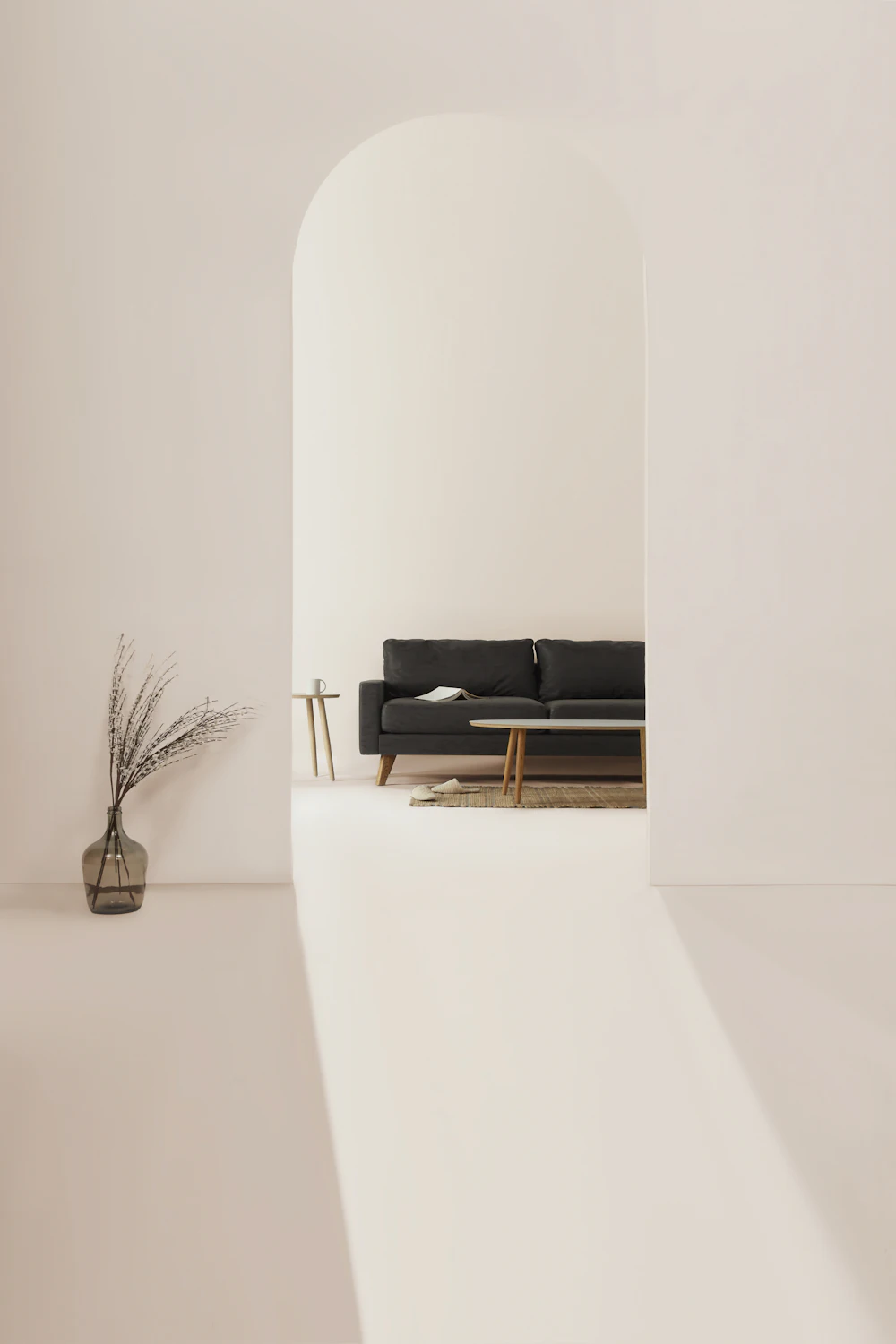 Minimal living room