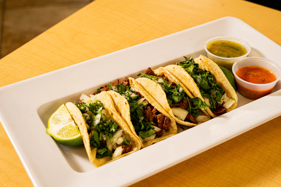 Vegetarian tacos