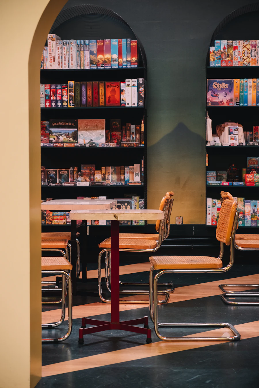 Game shelves